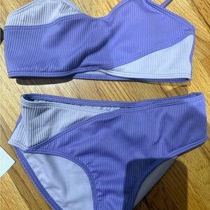 Abercrombie Kids Lavender and Purple Top(new without tags)